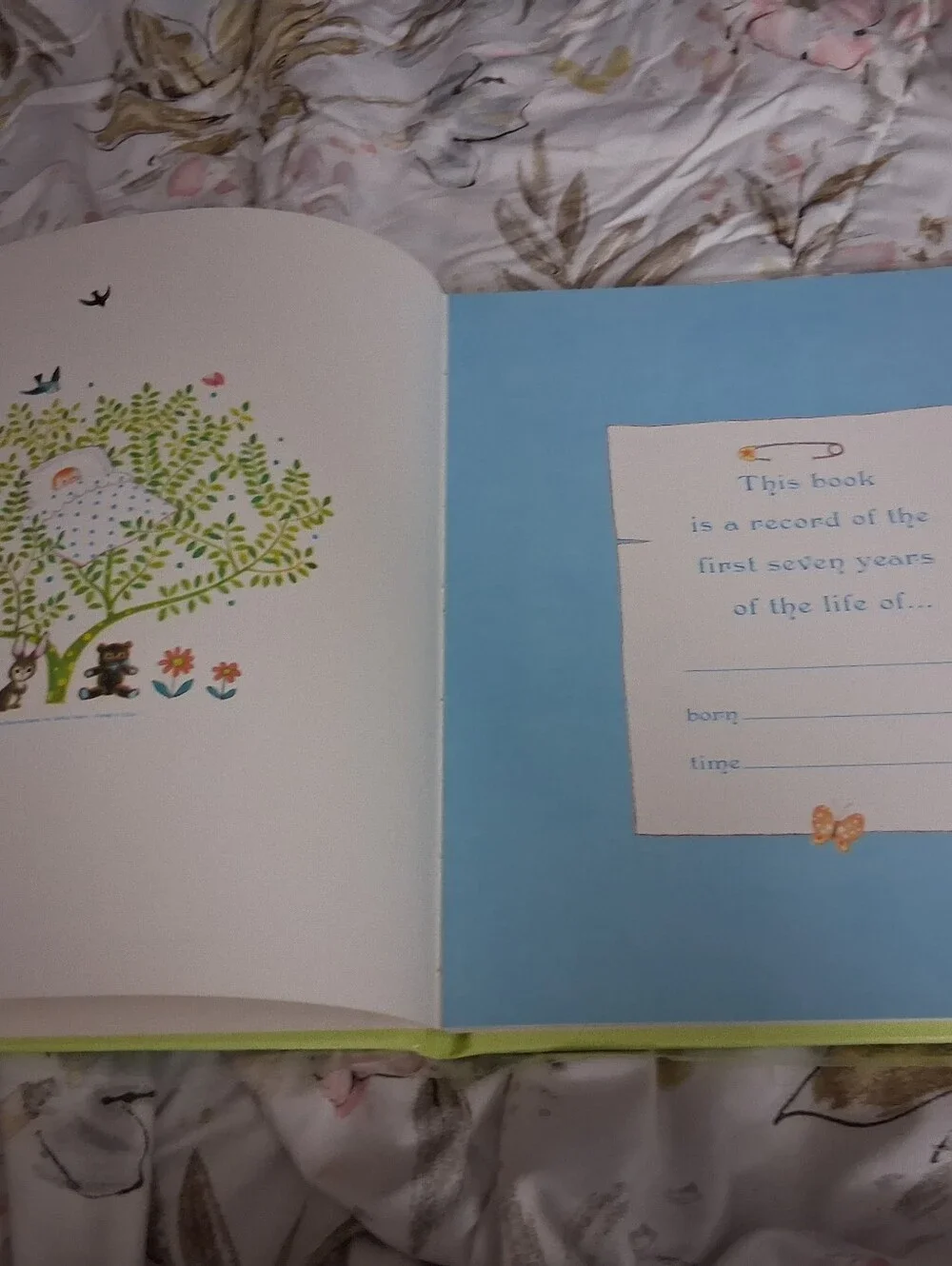 Vintage '63 and 63 Year Old Baby Book